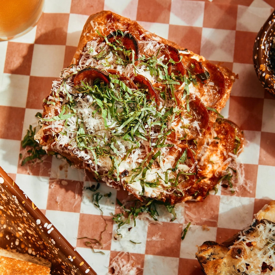 Pepperoni Sicilian Pizza
